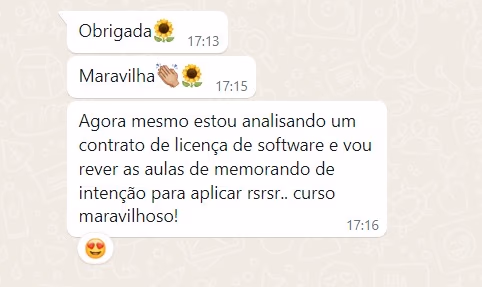 Depoimento de aluno 3