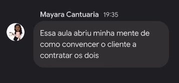 Depoimento de aluno 13